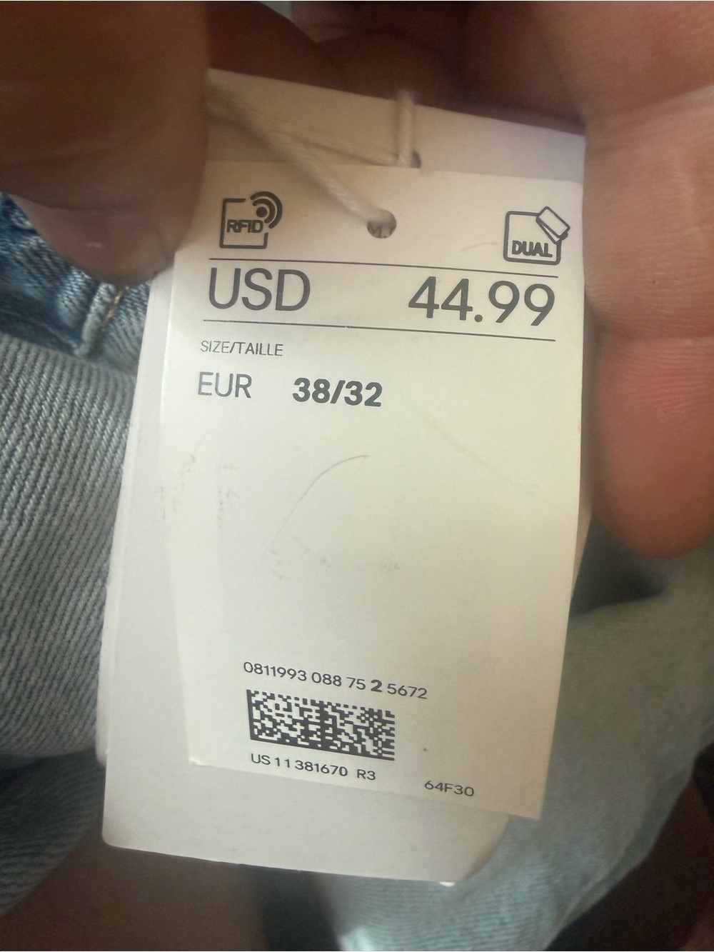 Jeans Subcategory Identification
